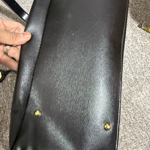 Blue and Black Women's Handbag 9x13inches - Picture 9 of 16